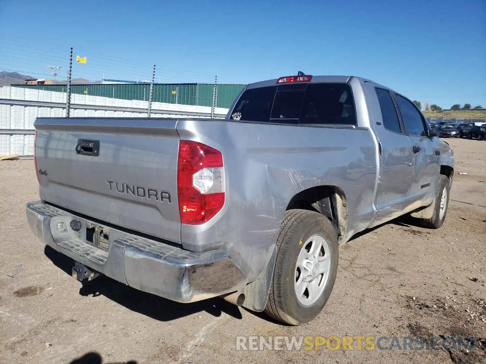 4 Photograph of a damaged car 5TFUY5F19LX945760 TOYOTA TUNDRA 2020