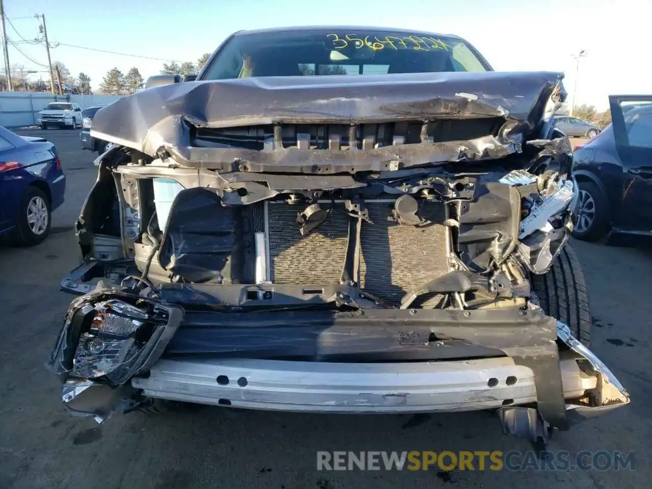 9 Photograph of a damaged car 5TFUY5F1XLX887321 TOYOTA TUNDRA 2020