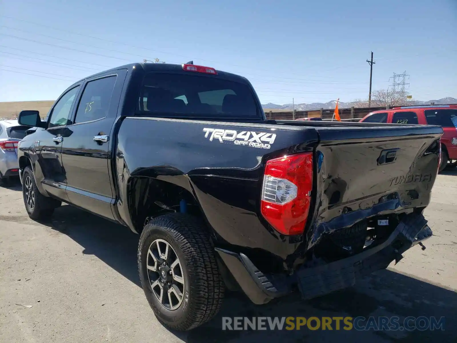 3 Photograph of a damaged car 5TFAY5F14MX001711 TOYOTA TUNDRA 2021