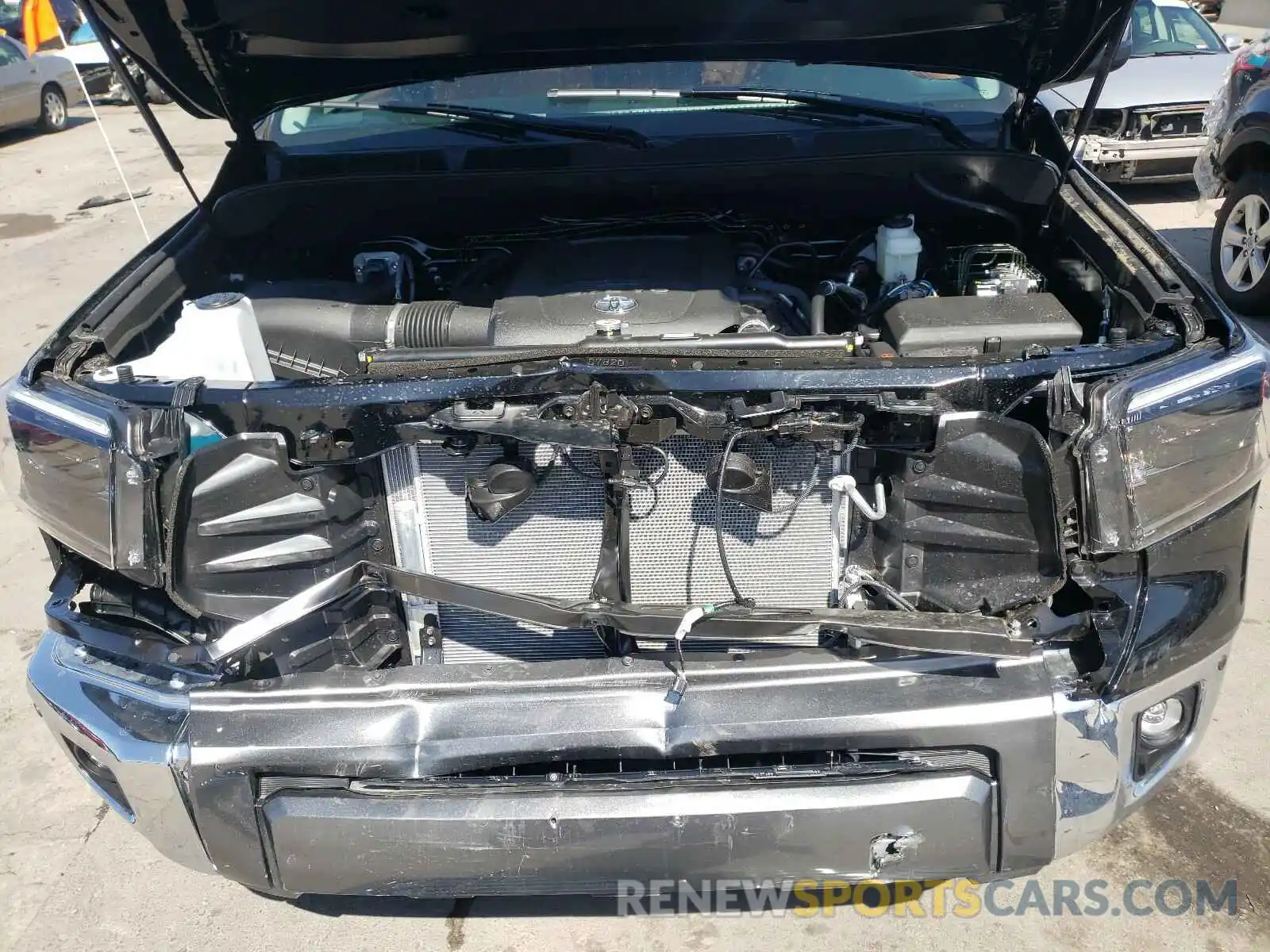 7 Photograph of a damaged car 5TFAY5F14MX001711 TOYOTA TUNDRA 2021