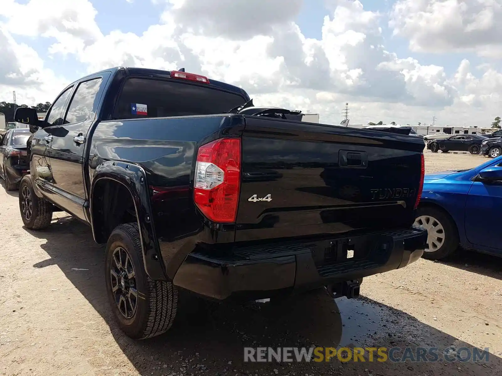 3 Photograph of a damaged car 5TFAY5F14MX992134 TOYOTA TUNDRA 2021