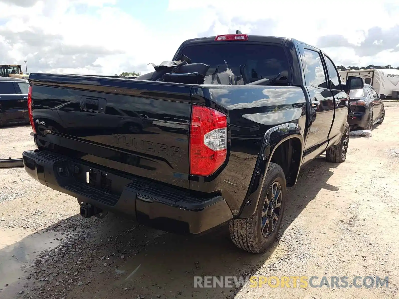 4 Photograph of a damaged car 5TFAY5F14MX992134 TOYOTA TUNDRA 2021