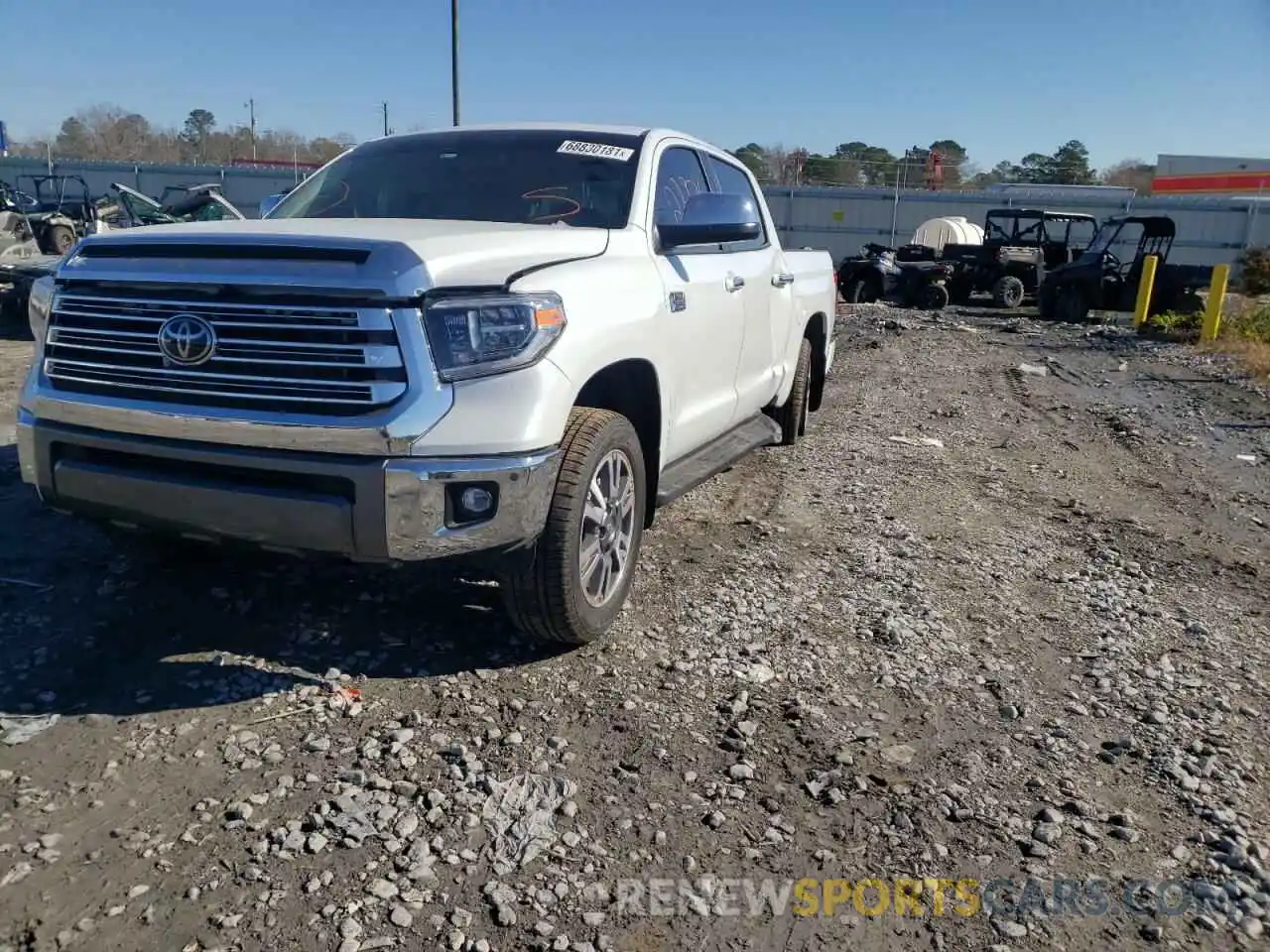 2 Photograph of a damaged car 5TFAY5F15MX041635 TOYOTA TUNDRA 2021