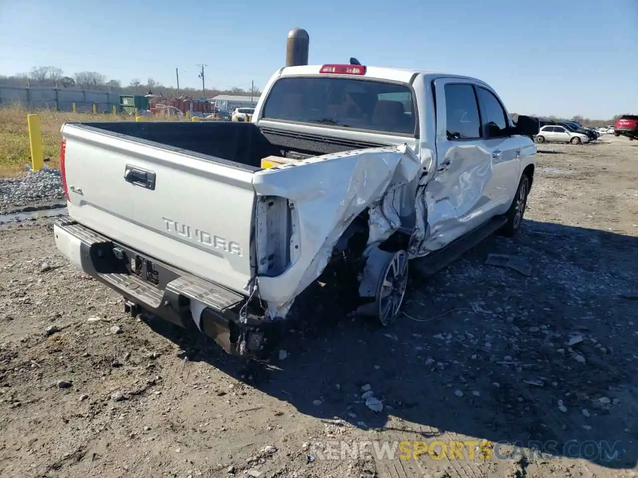 4 Photograph of a damaged car 5TFAY5F15MX041635 TOYOTA TUNDRA 2021