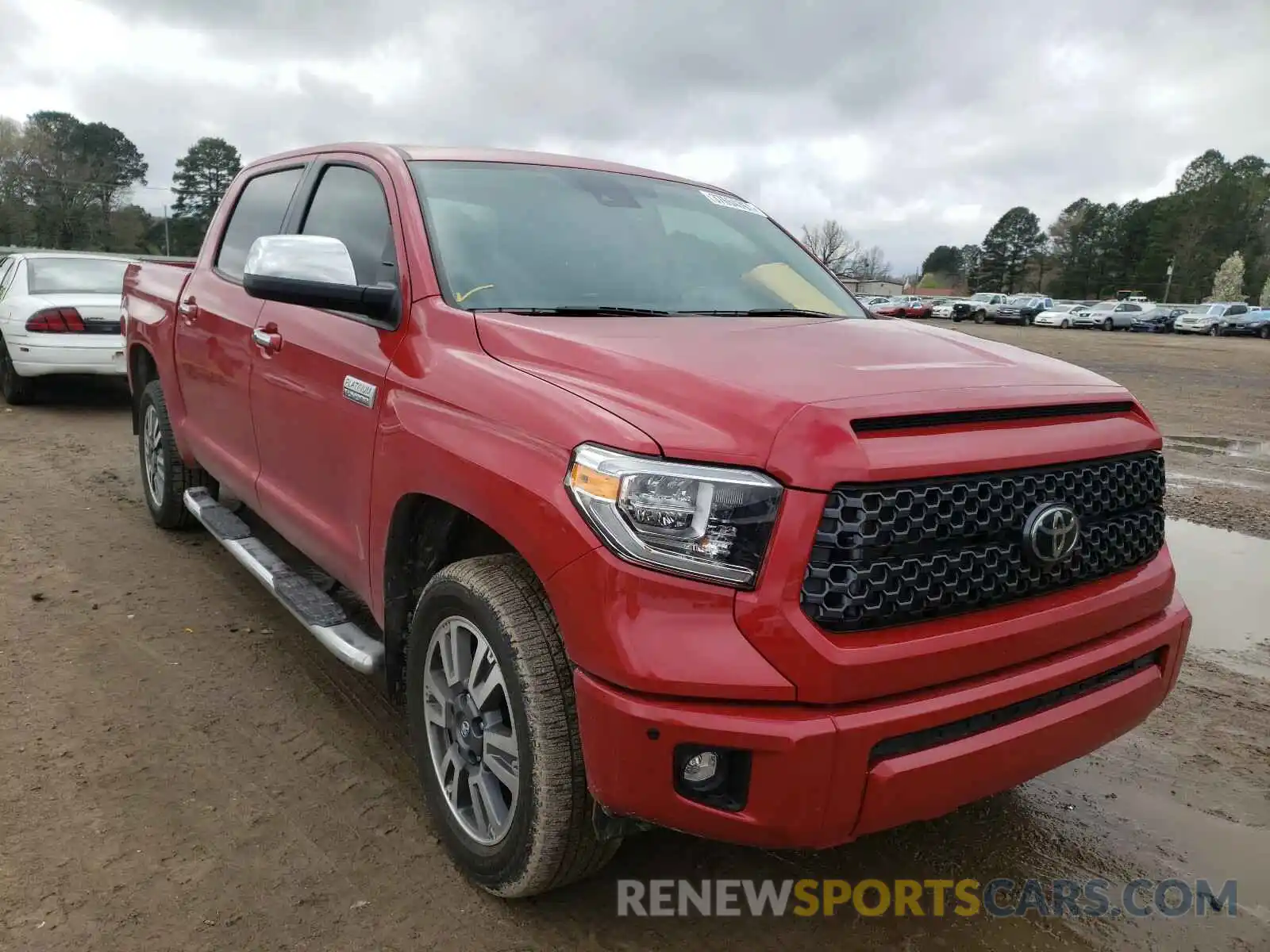 1 Photograph of a damaged car 5TFAY5F15MX961202 TOYOTA TUNDRA 2021