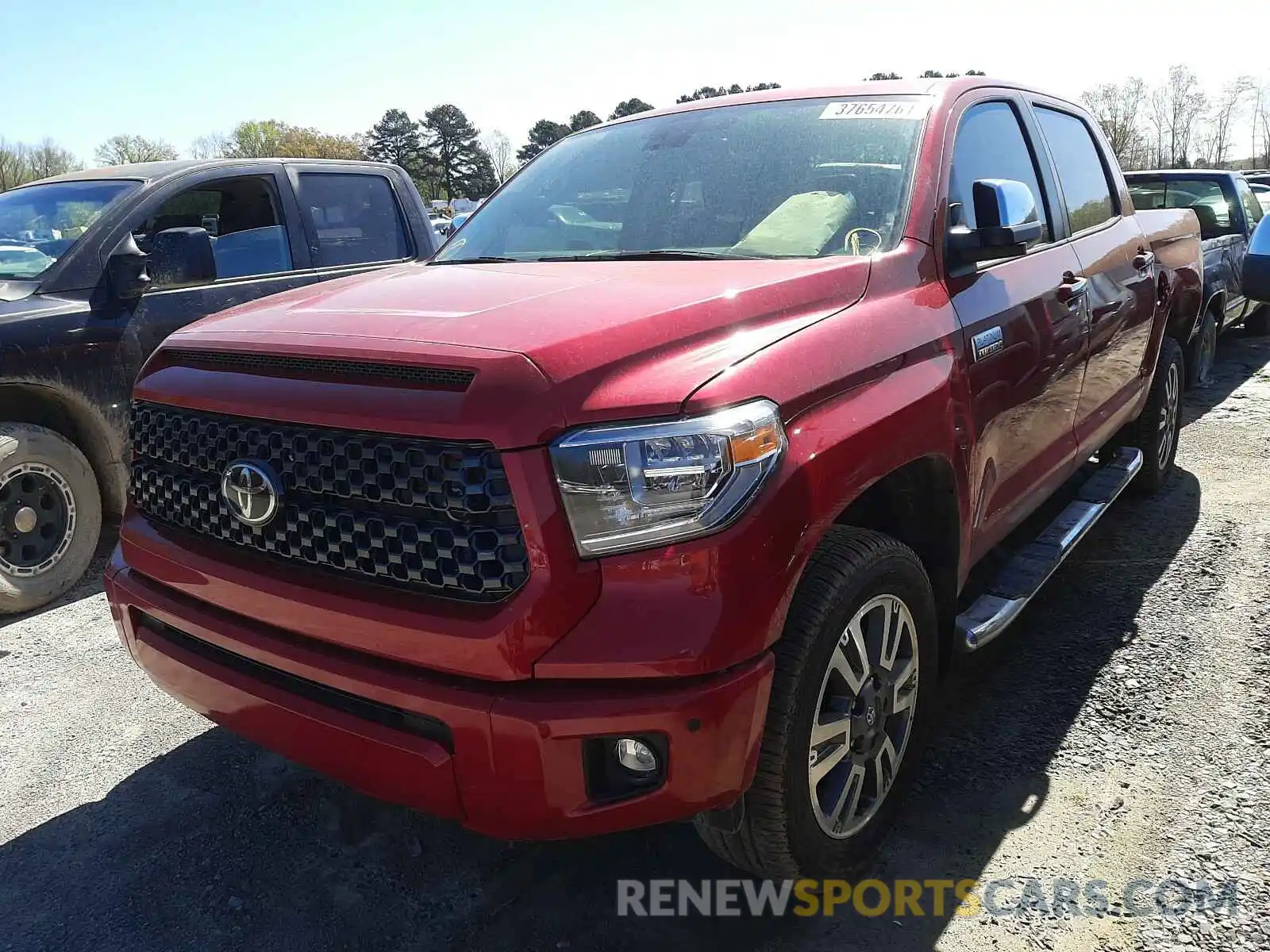 2 Photograph of a damaged car 5TFAY5F15MX961202 TOYOTA TUNDRA 2021