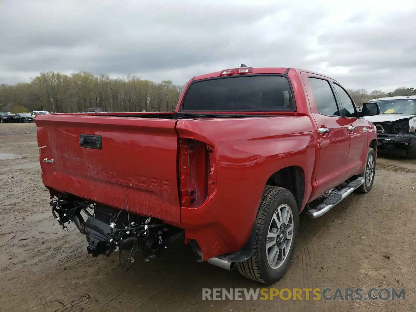 4 Photograph of a damaged car 5TFAY5F15MX961202 TOYOTA TUNDRA 2021