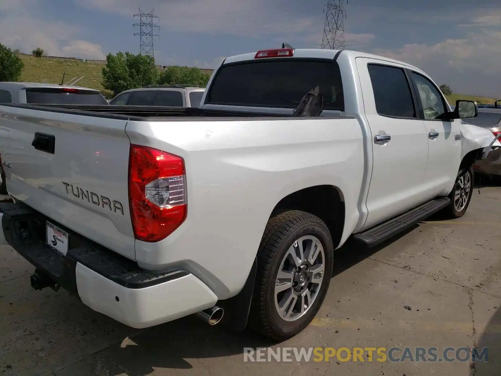 4 Photograph of a damaged car 5TFAY5F16MX024522 TOYOTA TUNDRA 2021