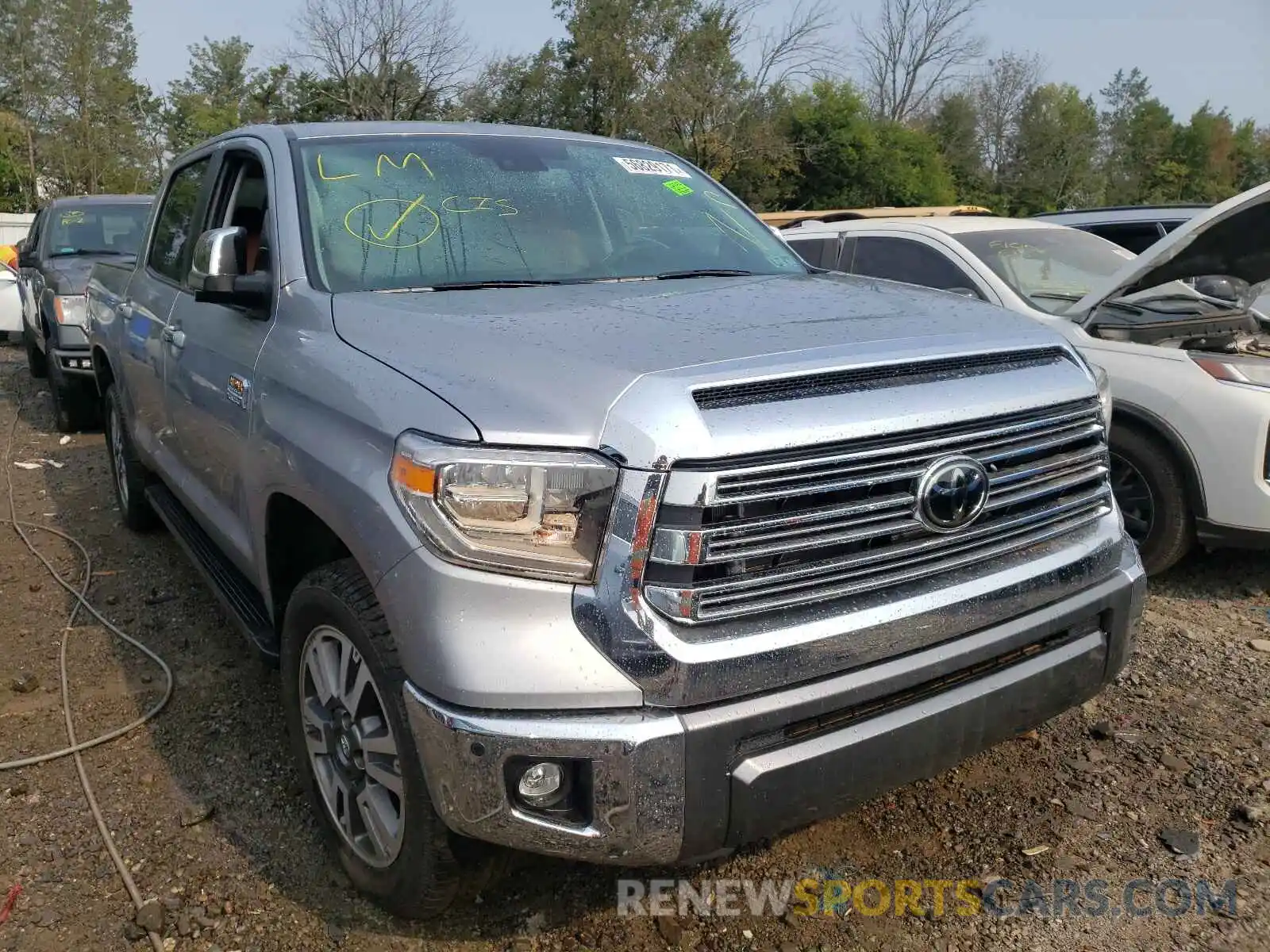 1 Photograph of a damaged car 5TFAY5F16MX033544 TOYOTA TUNDRA 2021