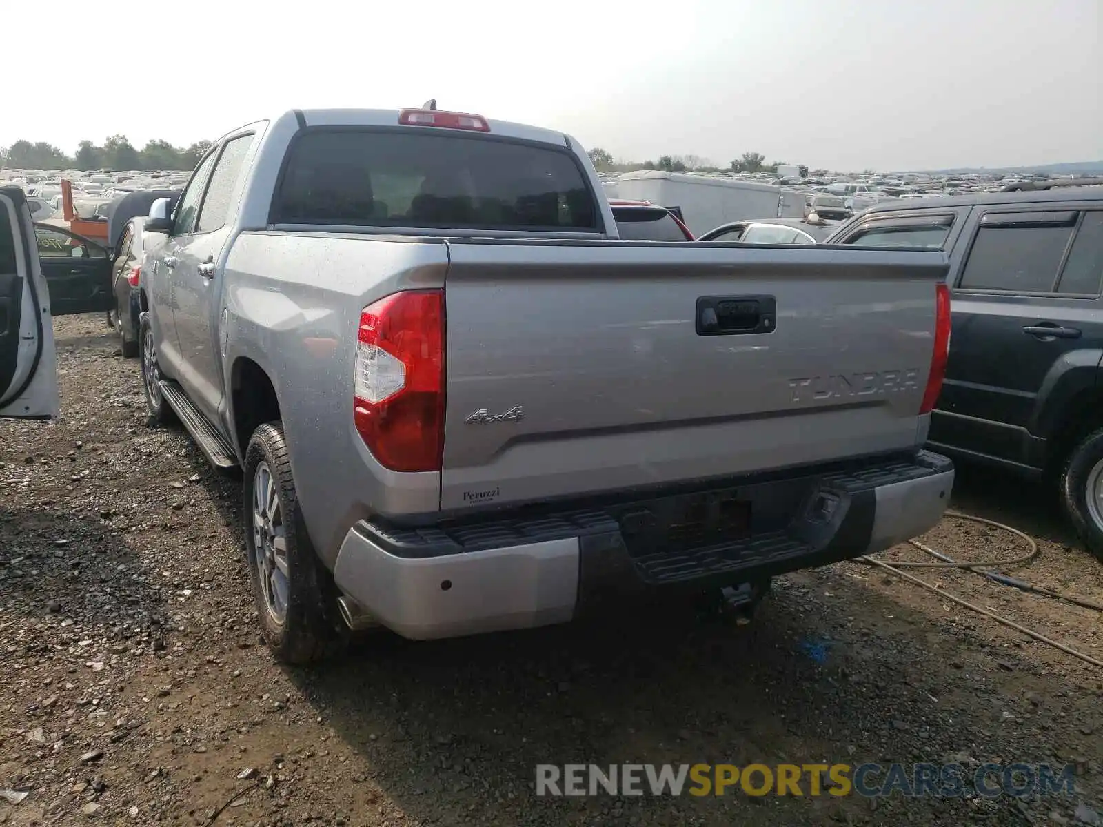 3 Photograph of a damaged car 5TFAY5F16MX033544 TOYOTA TUNDRA 2021