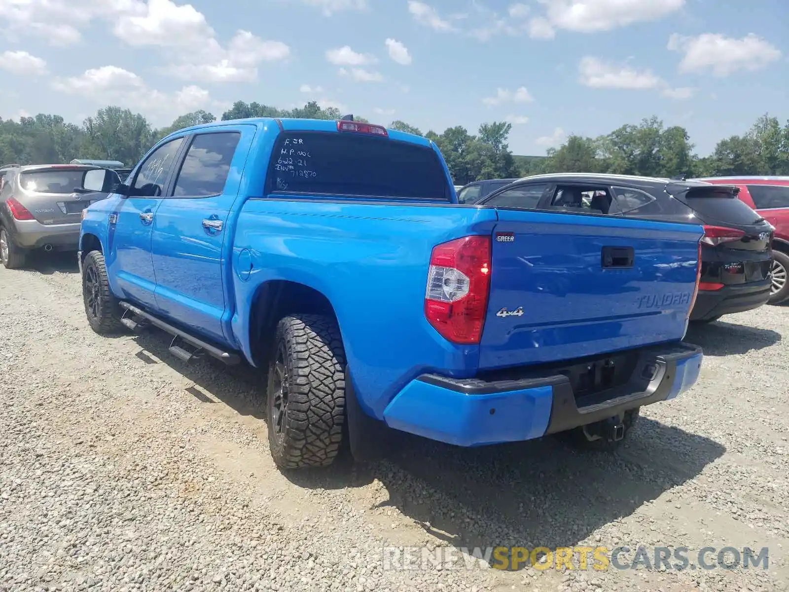 3 Photograph of a damaged car 5TFAY5F16MX980213 TOYOTA TUNDRA 2021