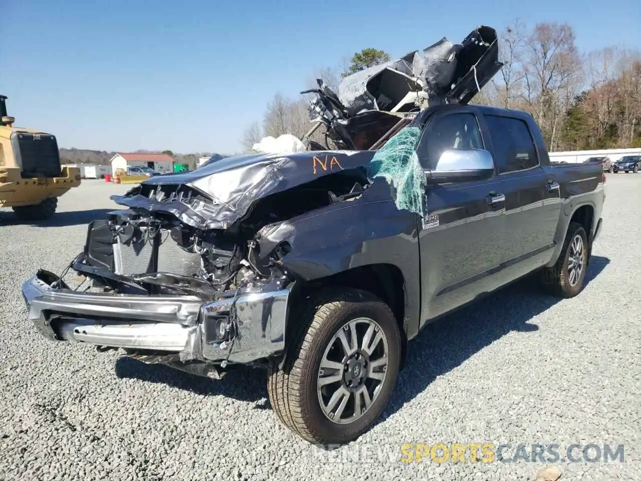 2 Photograph of a damaged car 5TFAY5F17MX019829 TOYOTA TUNDRA 2021