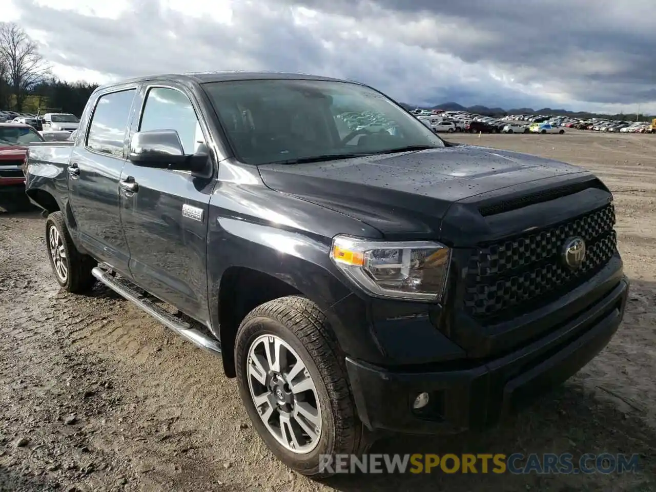 1 Photograph of a damaged car 5TFAY5F17MX038560 TOYOTA TUNDRA 2021