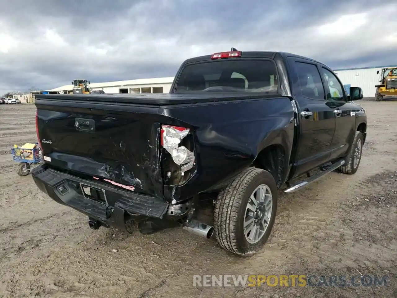 4 Photograph of a damaged car 5TFAY5F17MX038560 TOYOTA TUNDRA 2021