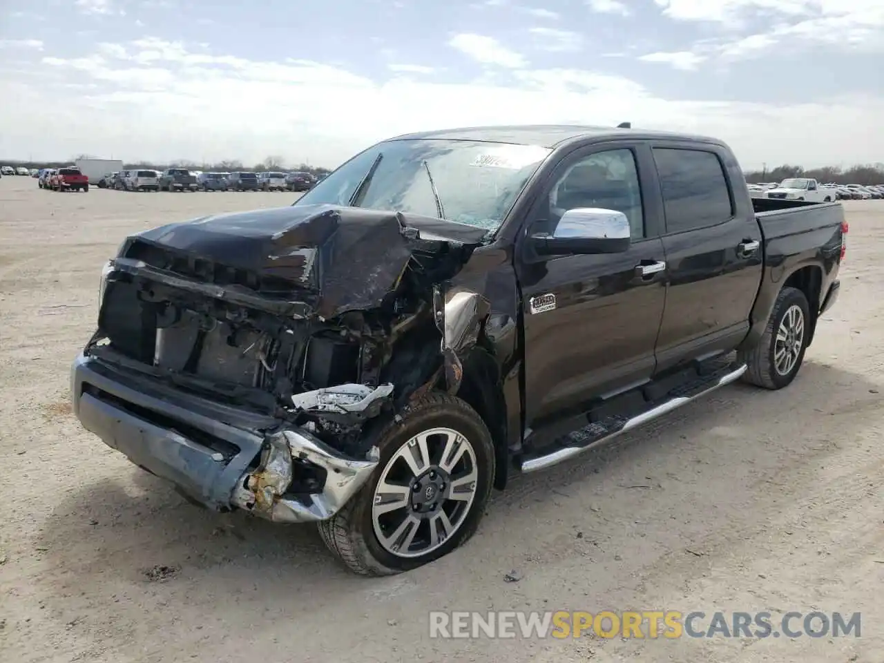 2 Photograph of a damaged car 5TFAY5F17MX971052 TOYOTA TUNDRA 2021