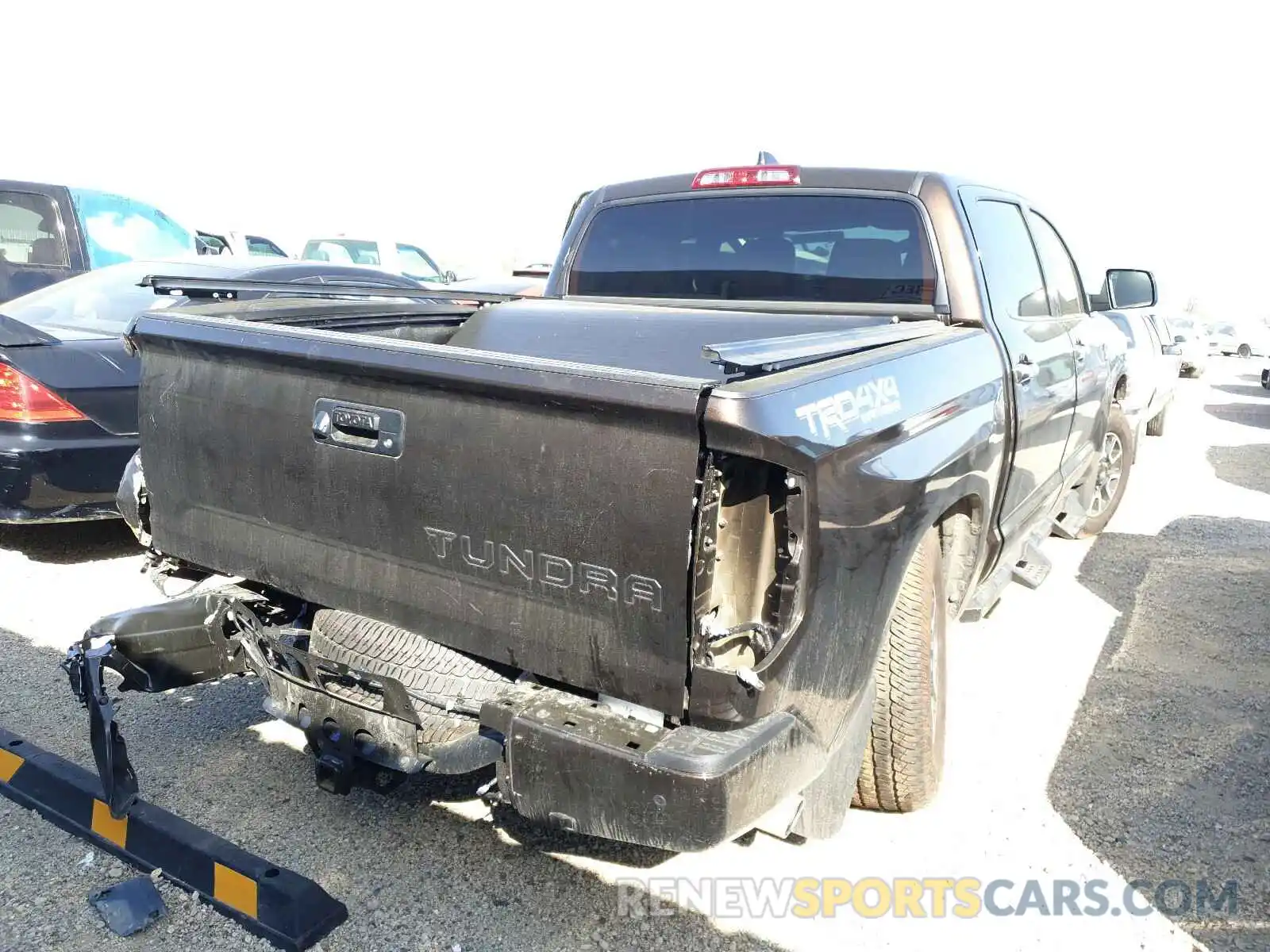 4 Photograph of a damaged car 5TFAY5F17MX995089 TOYOTA TUNDRA 2021