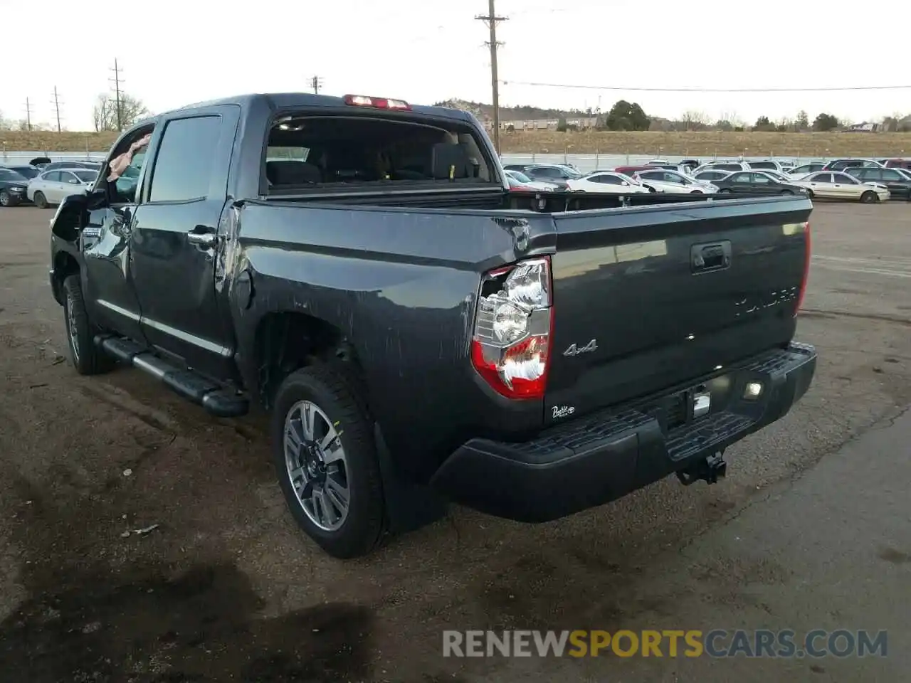 3 Photograph of a damaged car 5TFAY5F19MX968167 TOYOTA TUNDRA 2021