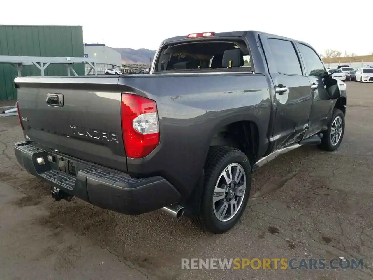 4 Photograph of a damaged car 5TFAY5F19MX968167 TOYOTA TUNDRA 2021