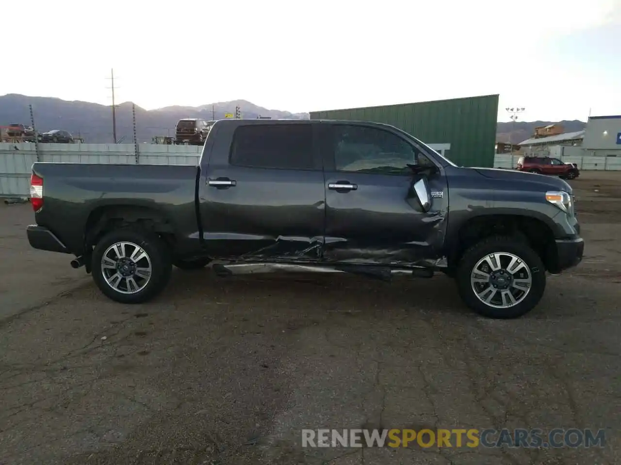 9 Photograph of a damaged car 5TFAY5F19MX968167 TOYOTA TUNDRA 2021