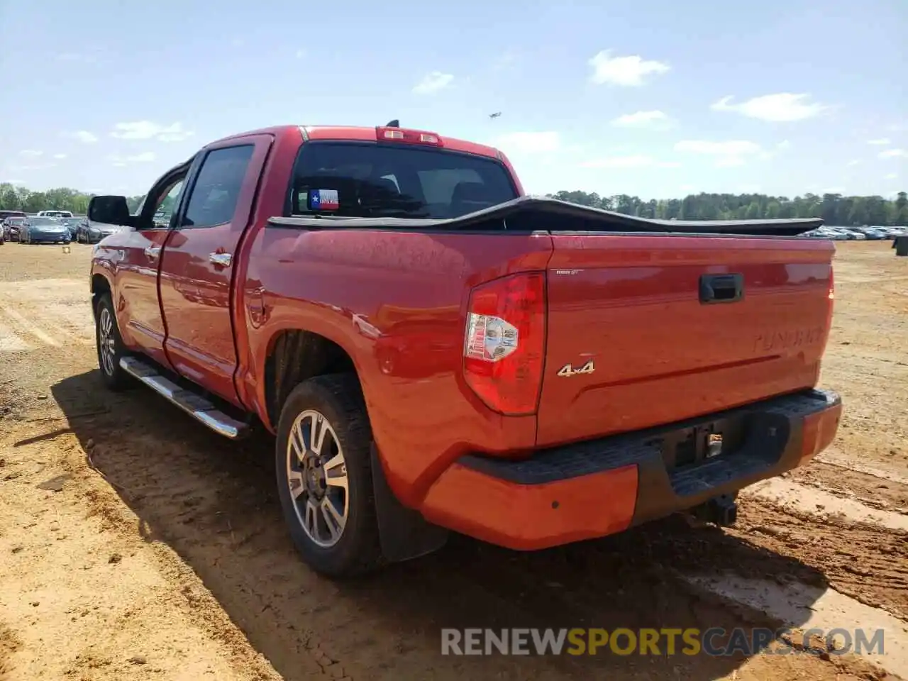 3 Photograph of a damaged car 5TFAY5F19MX995160 TOYOTA TUNDRA 2021