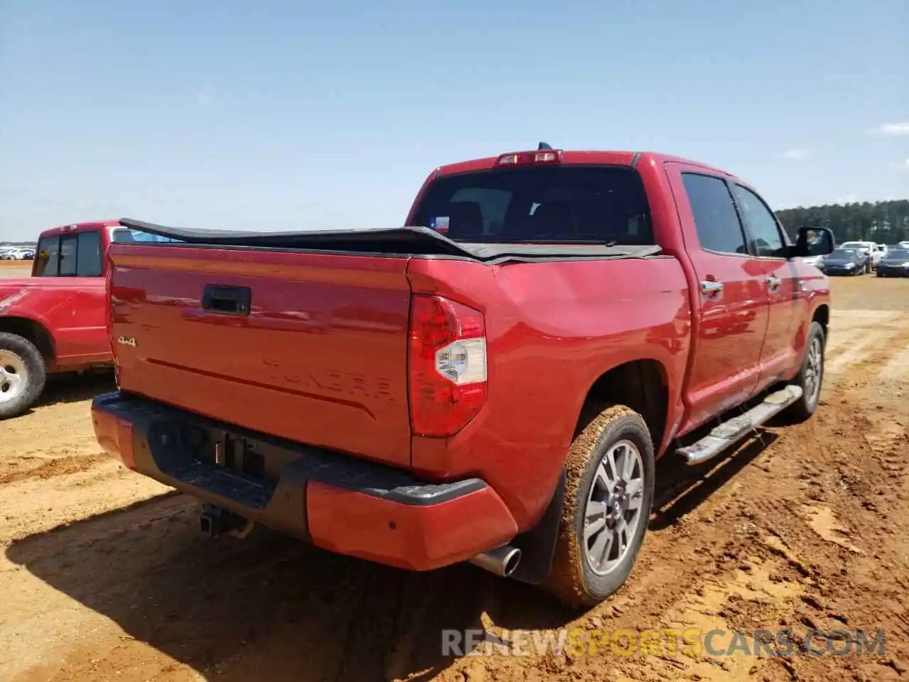 4 Photograph of a damaged car 5TFAY5F19MX995160 TOYOTA TUNDRA 2021