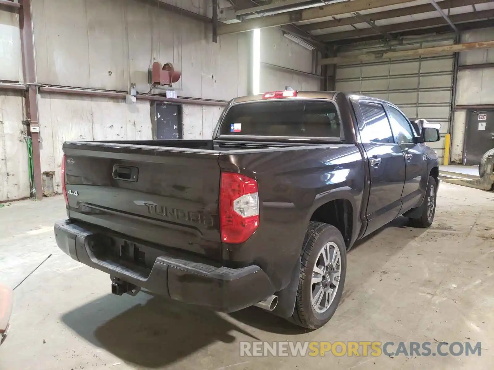 4 Photograph of a damaged car 5TFAY5F1XMX007125 TOYOTA TUNDRA 2021