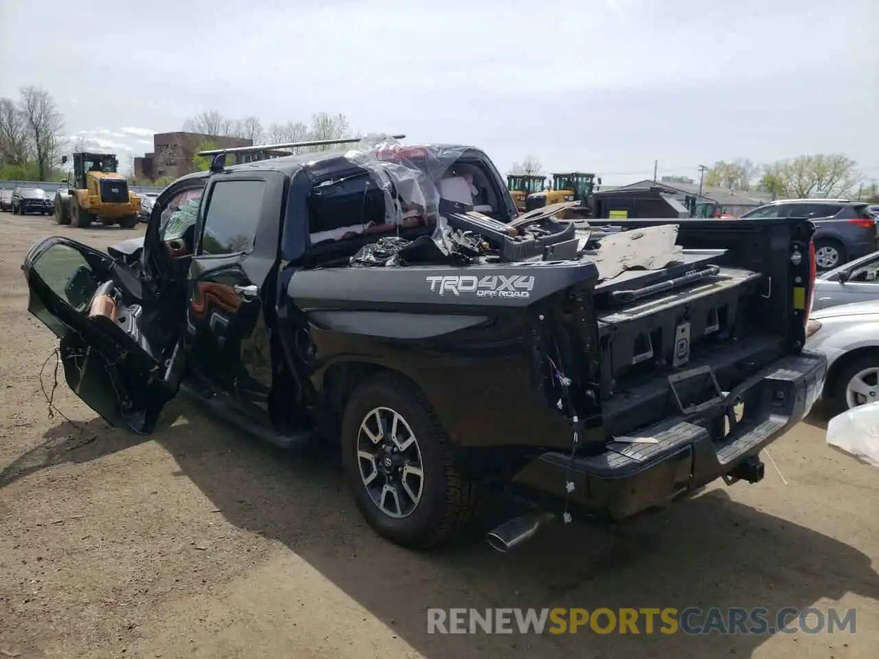 3 Photograph of a damaged car 5TFAY5F1XMX031344 TOYOTA TUNDRA 2021