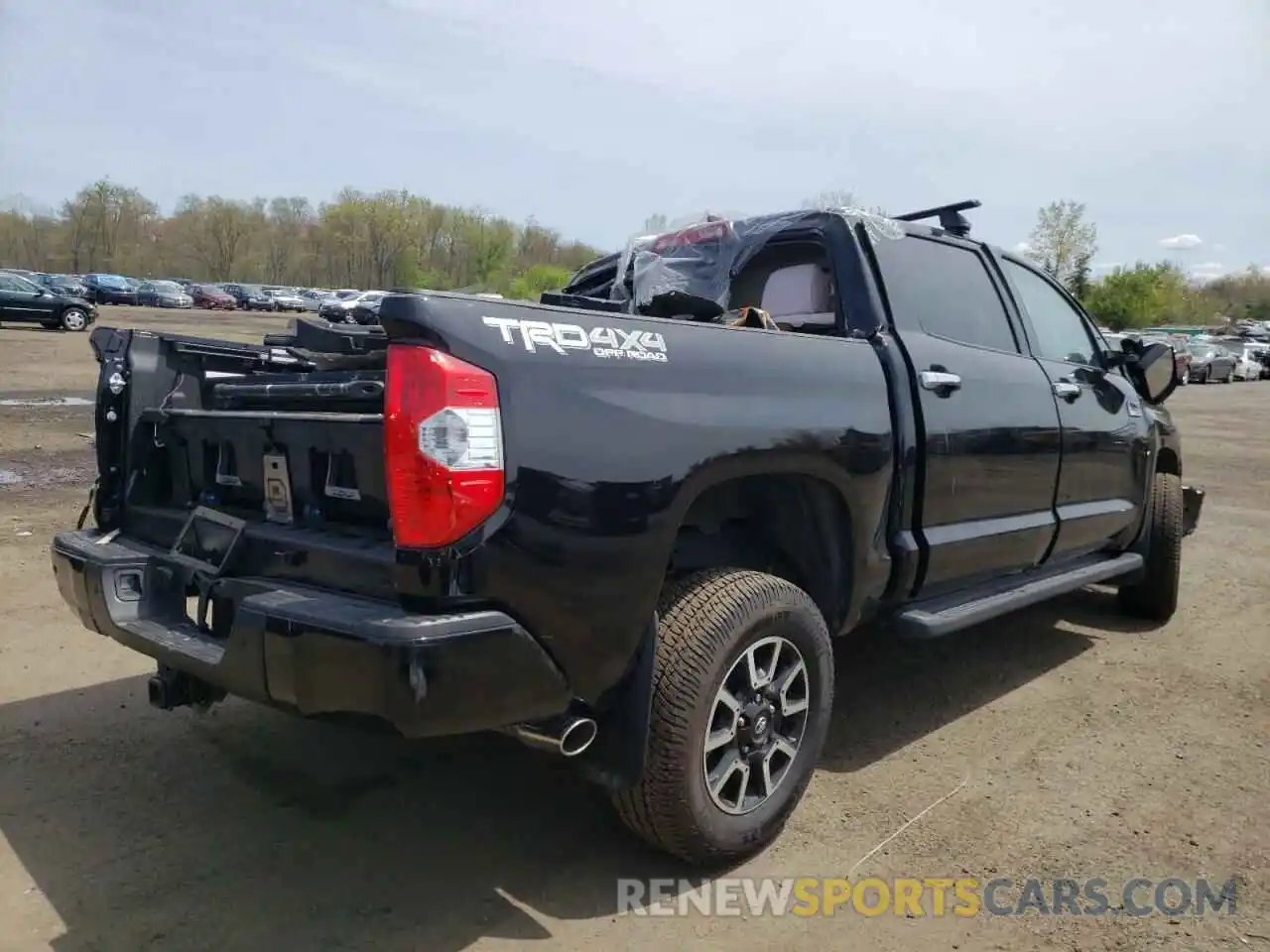 4 Photograph of a damaged car 5TFAY5F1XMX031344 TOYOTA TUNDRA 2021