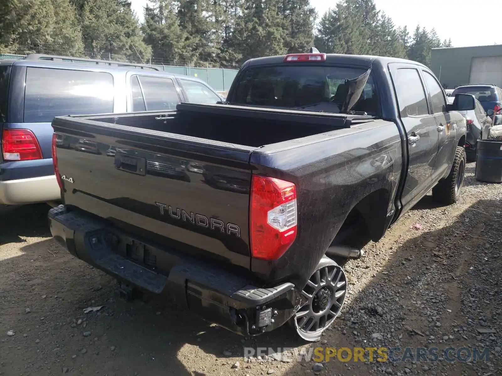 4 Photograph of a damaged car 5TFAY5F1XMX984409 TOYOTA TUNDRA 2021