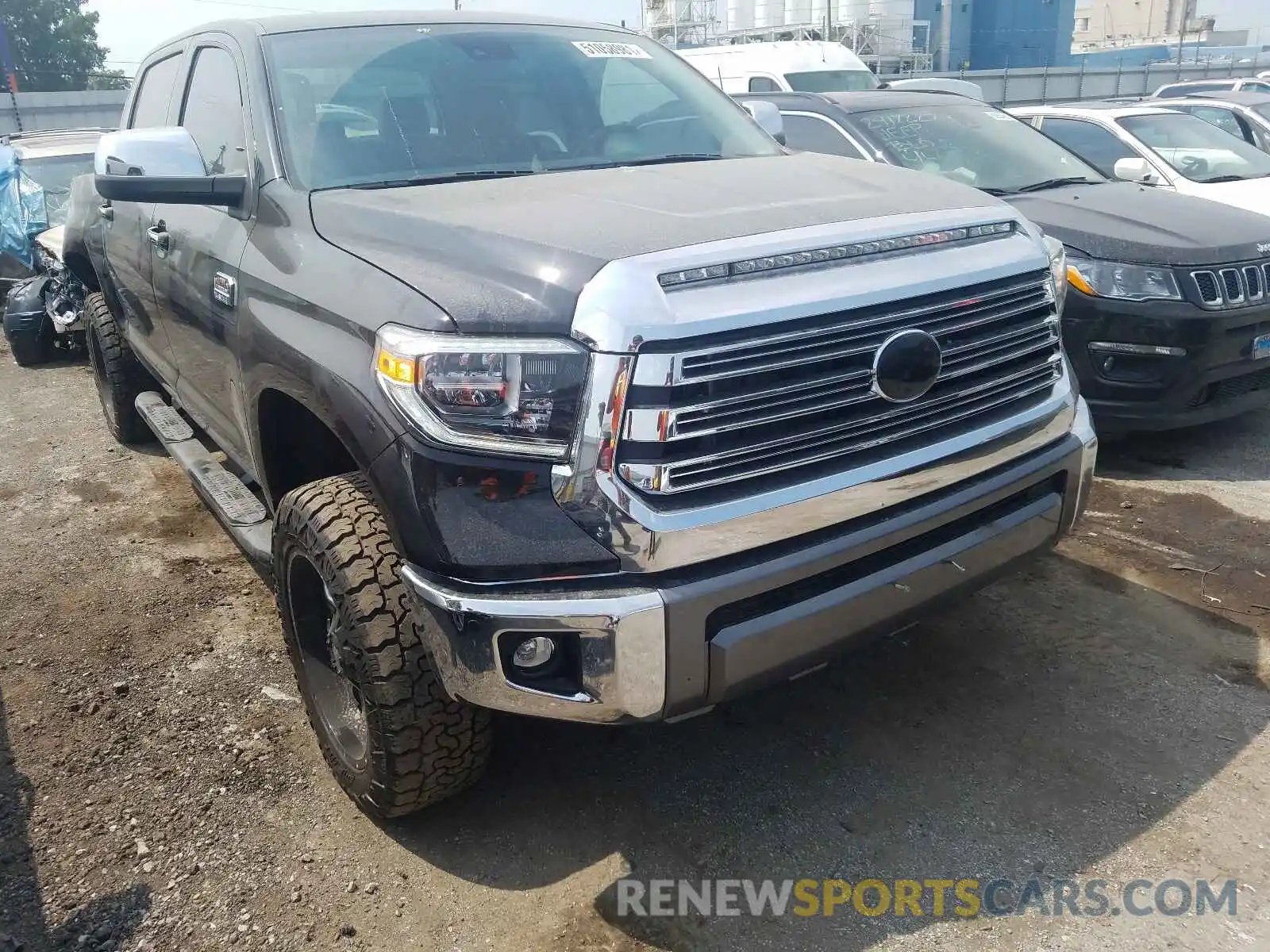 1 Photograph of a damaged car 5TFAY5F1XMX991392 TOYOTA TUNDRA 2021