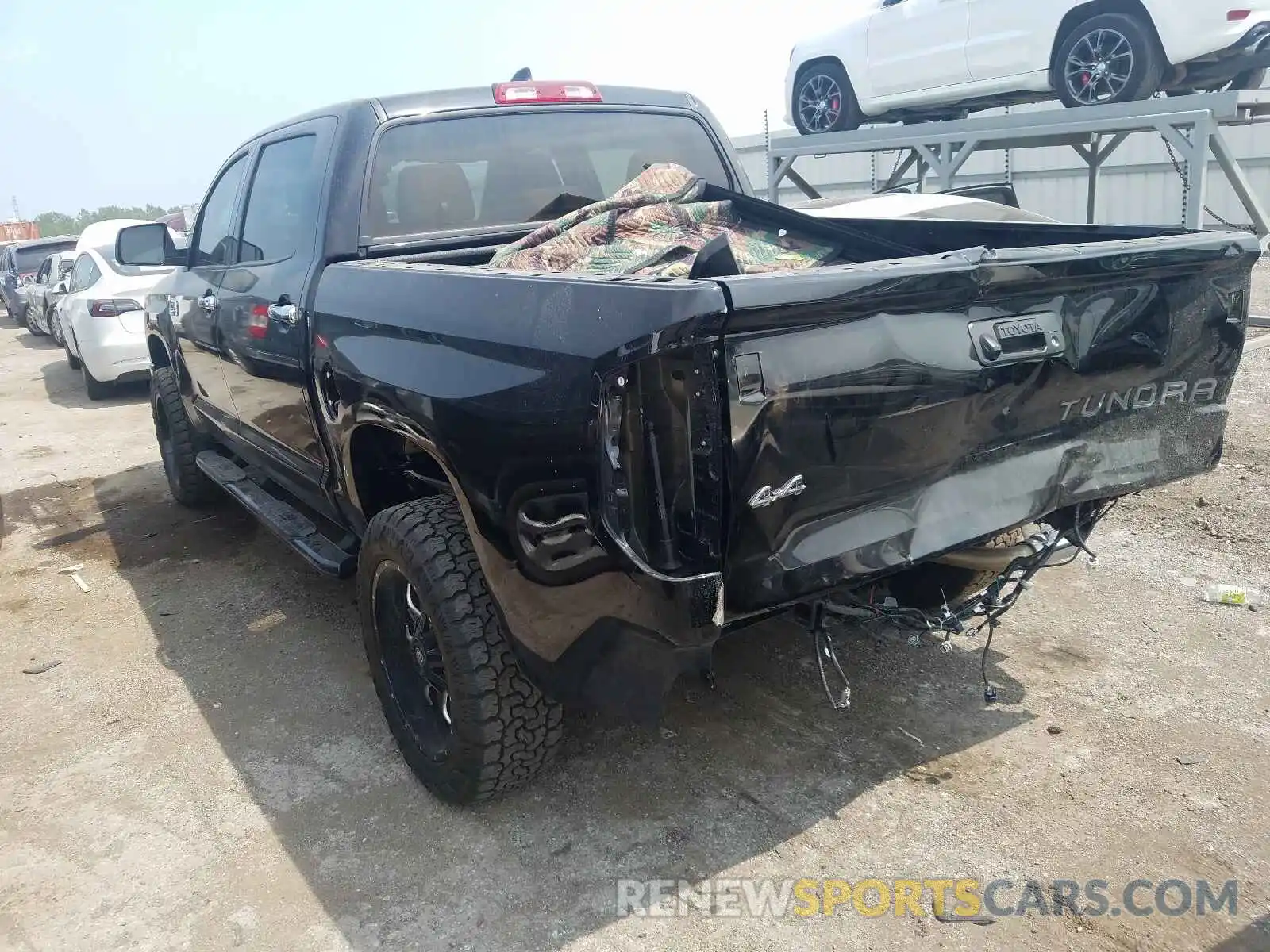 3 Photograph of a damaged car 5TFAY5F1XMX991392 TOYOTA TUNDRA 2021