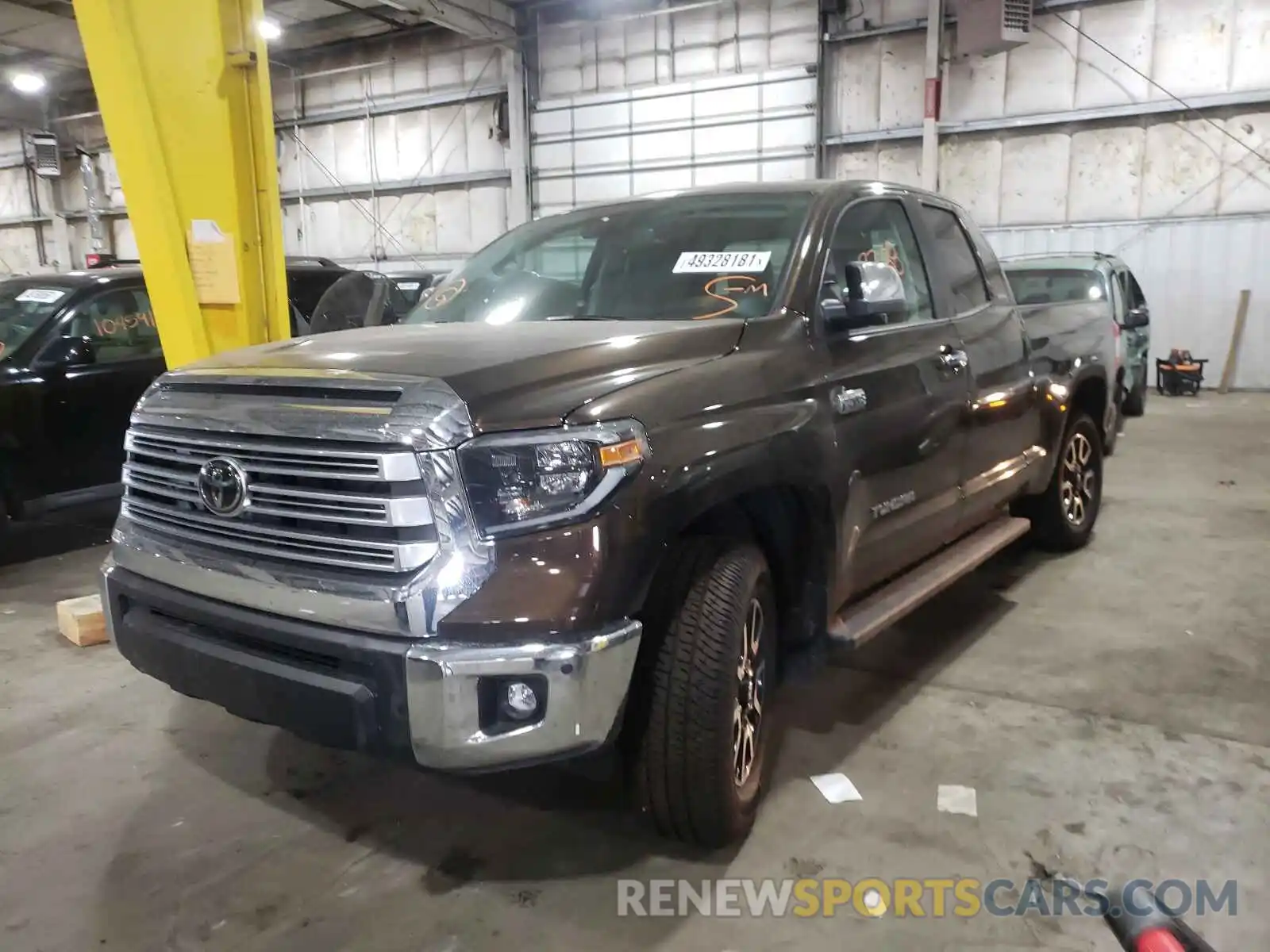 2 Photograph of a damaged car 5TFBY5F11MX006756 TOYOTA TUNDRA 2021