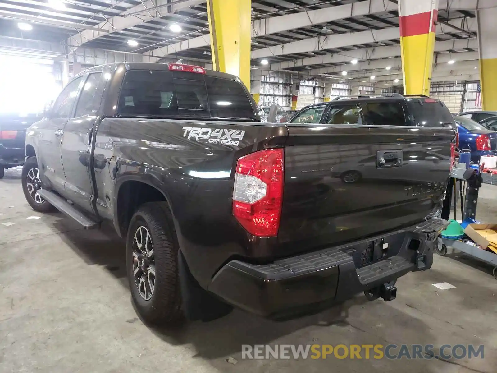 3 Photograph of a damaged car 5TFBY5F11MX006756 TOYOTA TUNDRA 2021