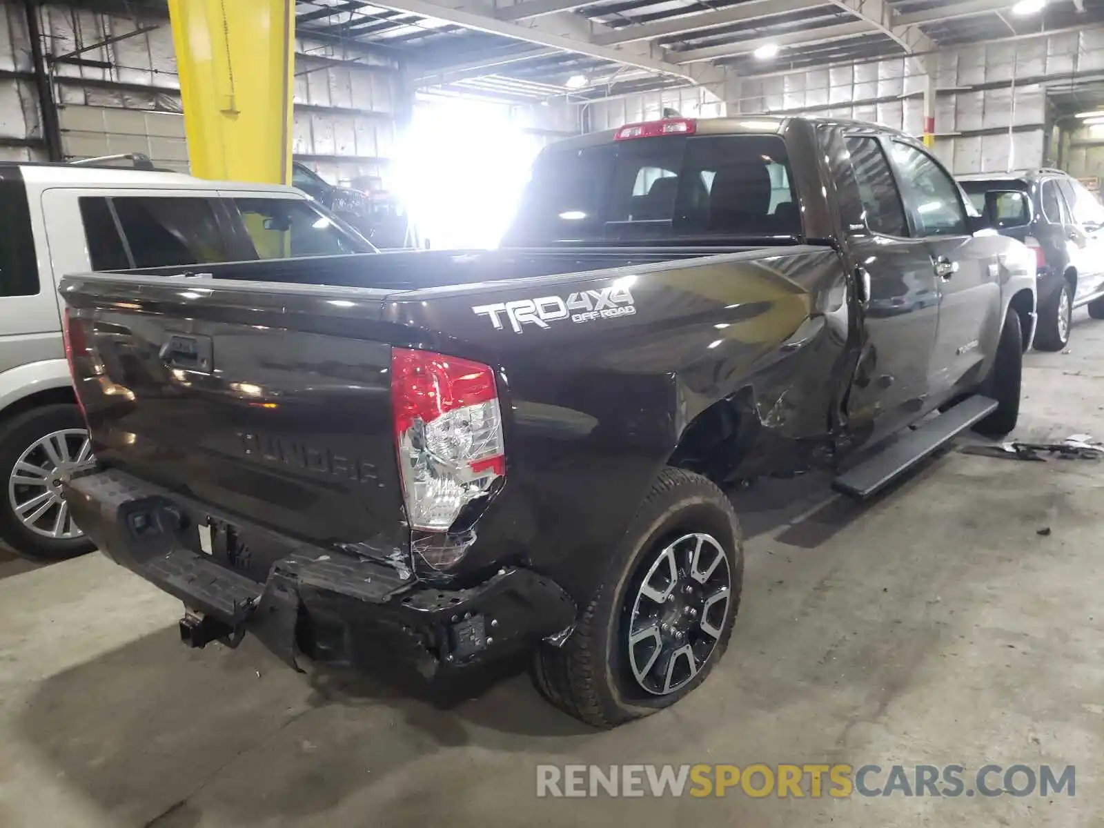 4 Photograph of a damaged car 5TFBY5F11MX006756 TOYOTA TUNDRA 2021