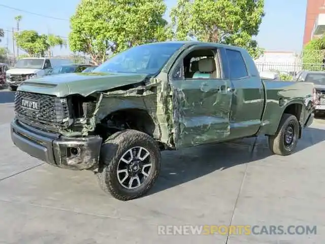 2 Photograph of a damaged car 5TFBY5F11MX989339 TOYOTA TUNDRA 2021