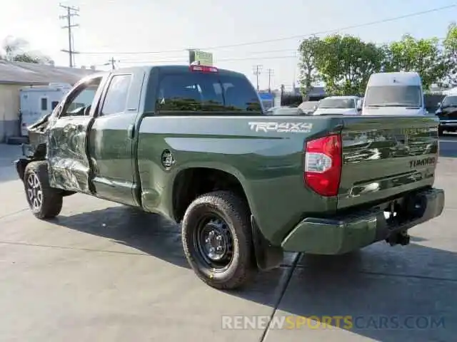 3 Photograph of a damaged car 5TFBY5F11MX989339 TOYOTA TUNDRA 2021