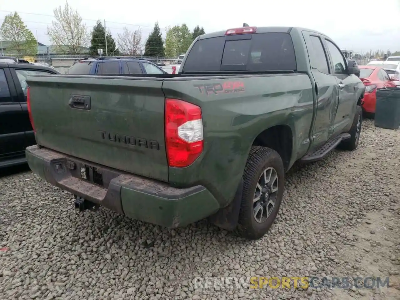 4 Photograph of a damaged car 5TFBY5F14MX025124 TOYOTA TUNDRA 2021