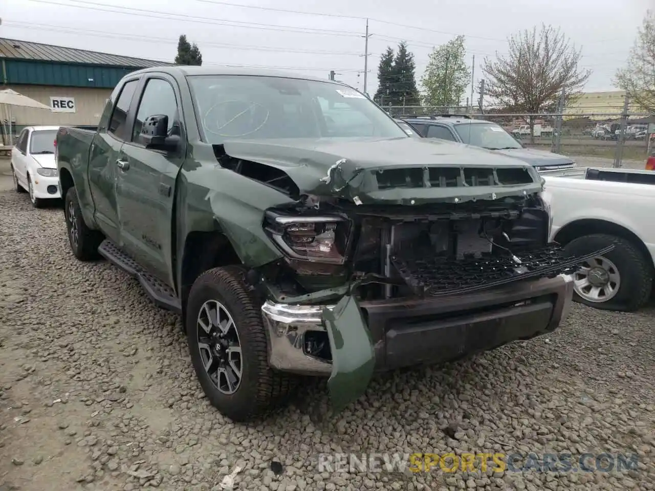 9 Photograph of a damaged car 5TFBY5F14MX025124 TOYOTA TUNDRA 2021