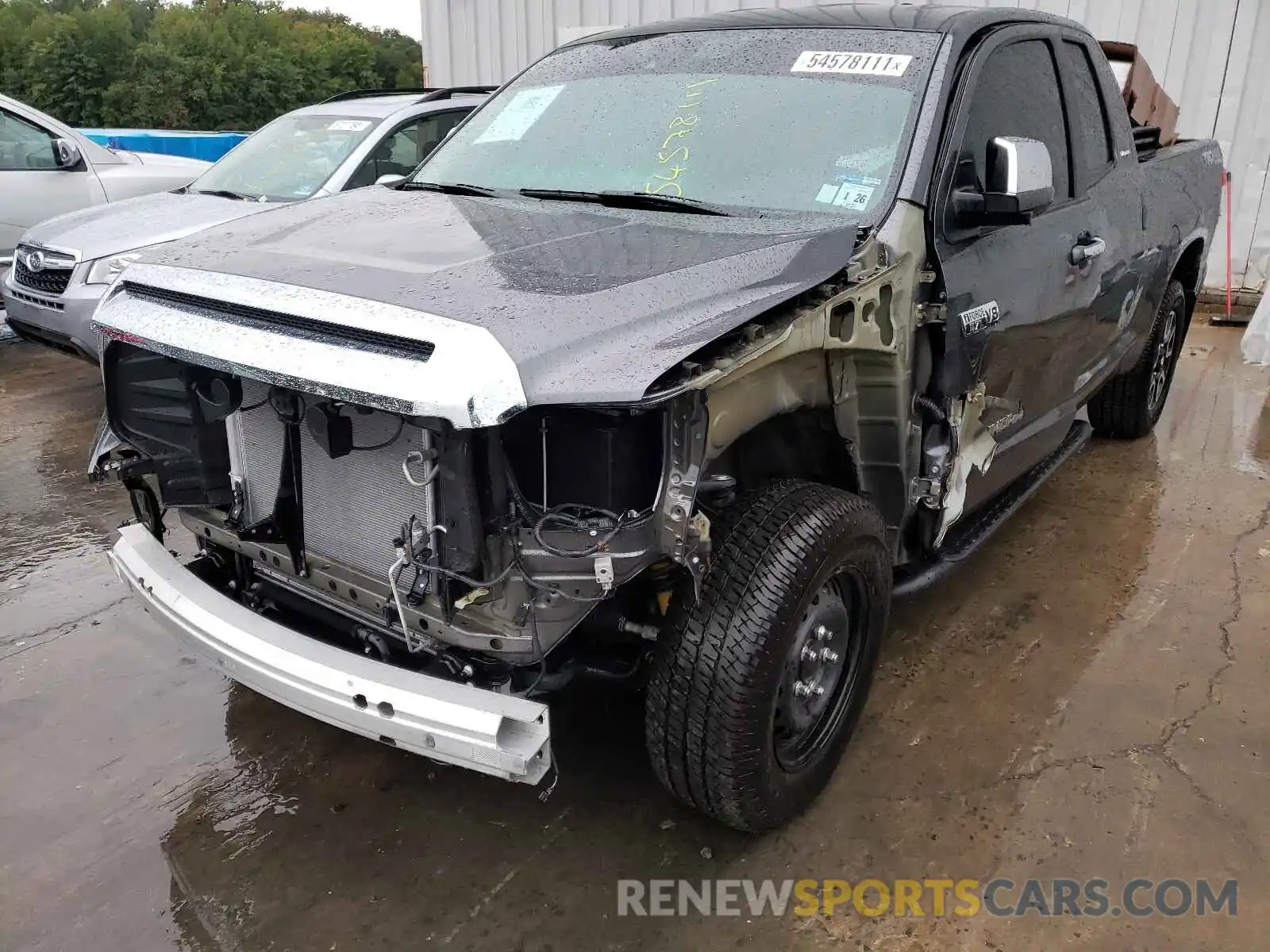 2 Photograph of a damaged car 5TFBY5F14MX965634 TOYOTA TUNDRA 2021