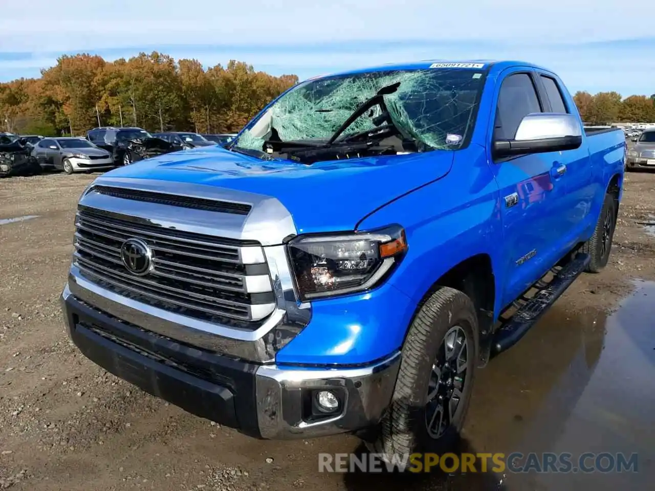 2 Photograph of a damaged car 5TFBY5F1XMX005315 TOYOTA TUNDRA 2021