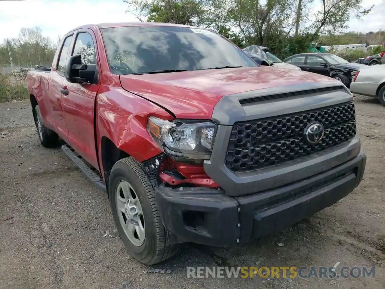 1 Photograph of a damaged car 5TFCY5F10MX027988 TOYOTA TUNDRA 2021