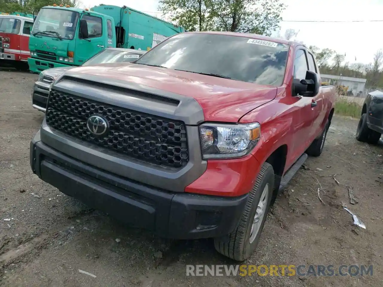 2 Photograph of a damaged car 5TFCY5F10MX027988 TOYOTA TUNDRA 2021