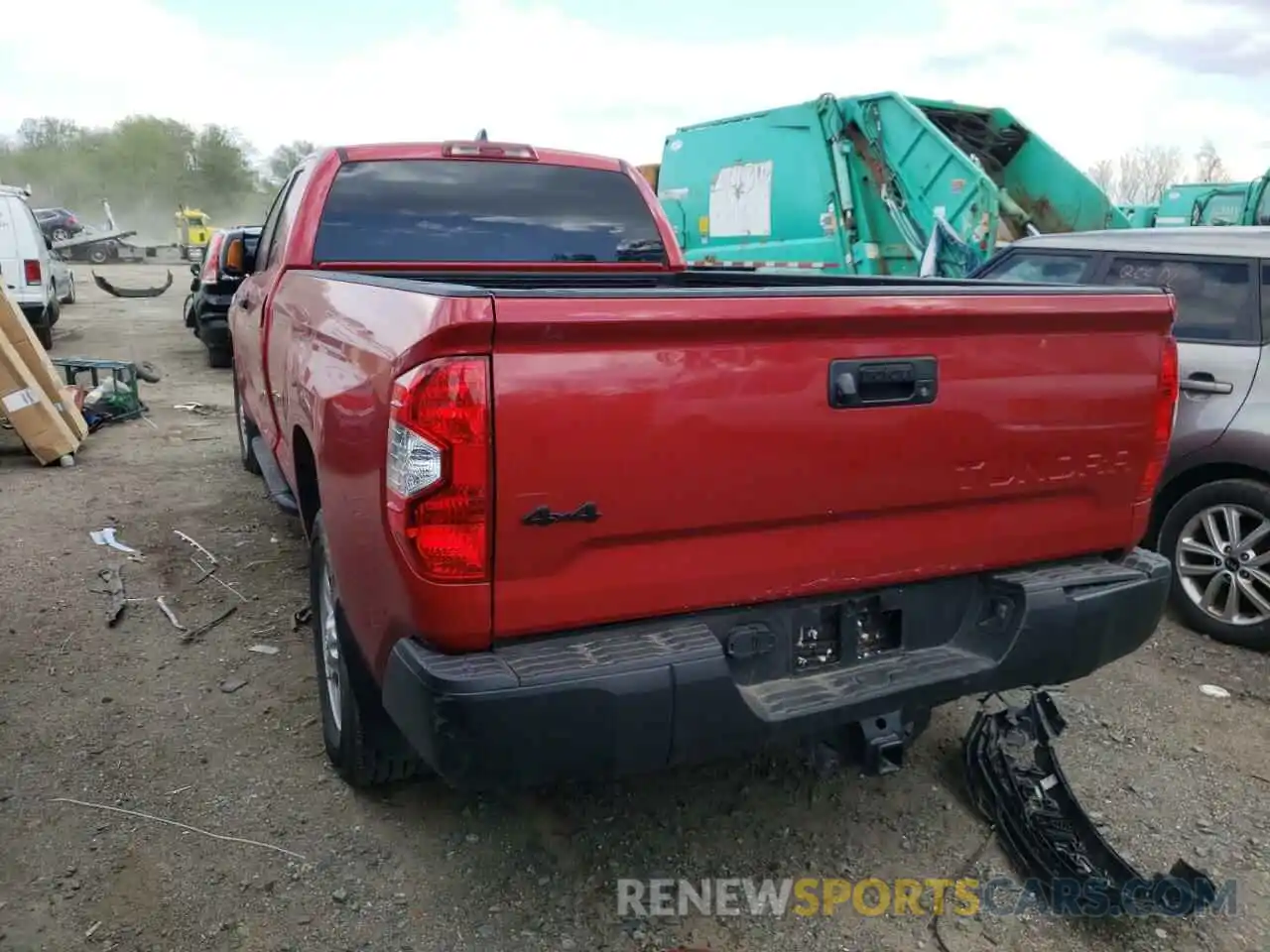 3 Photograph of a damaged car 5TFCY5F10MX027988 TOYOTA TUNDRA 2021