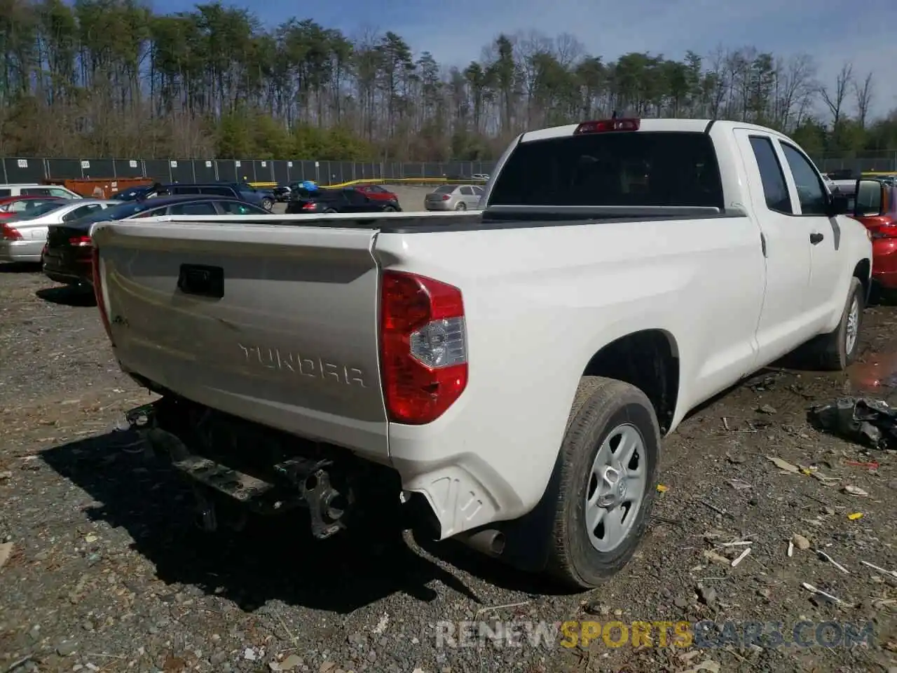 4 Photograph of a damaged car 5TFCY5F16MX027767 TOYOTA TUNDRA 2021