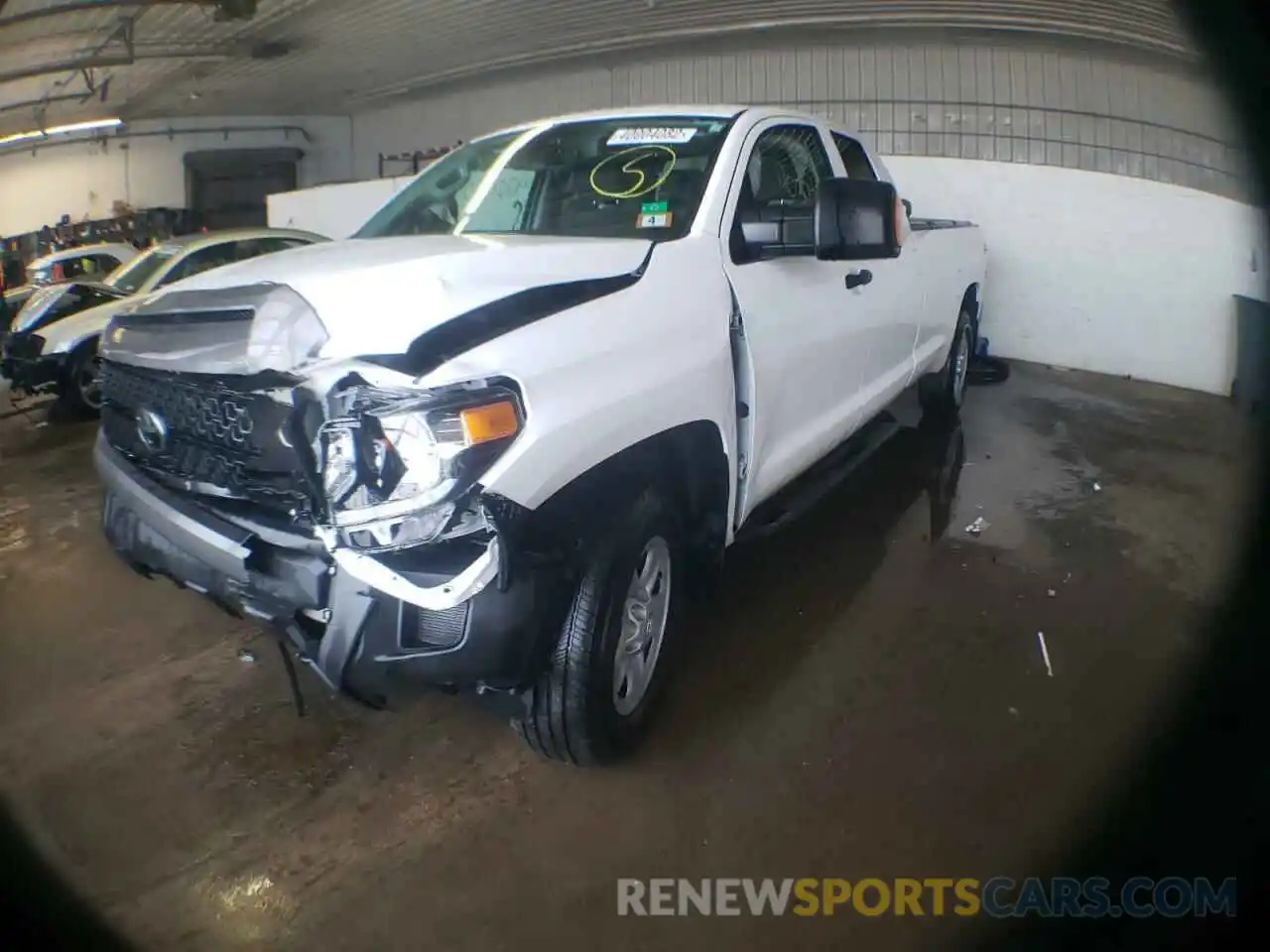 2 Photograph of a damaged car 5TFCY5F19MX027570 TOYOTA TUNDRA 2021