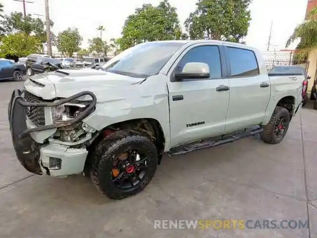 2 Photograph of a damaged car 5TFDY5F10MX018051 TOYOTA TUNDRA 2021