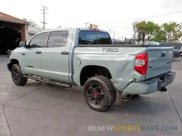 3 Photograph of a damaged car 5TFDY5F10MX018051 TOYOTA TUNDRA 2021