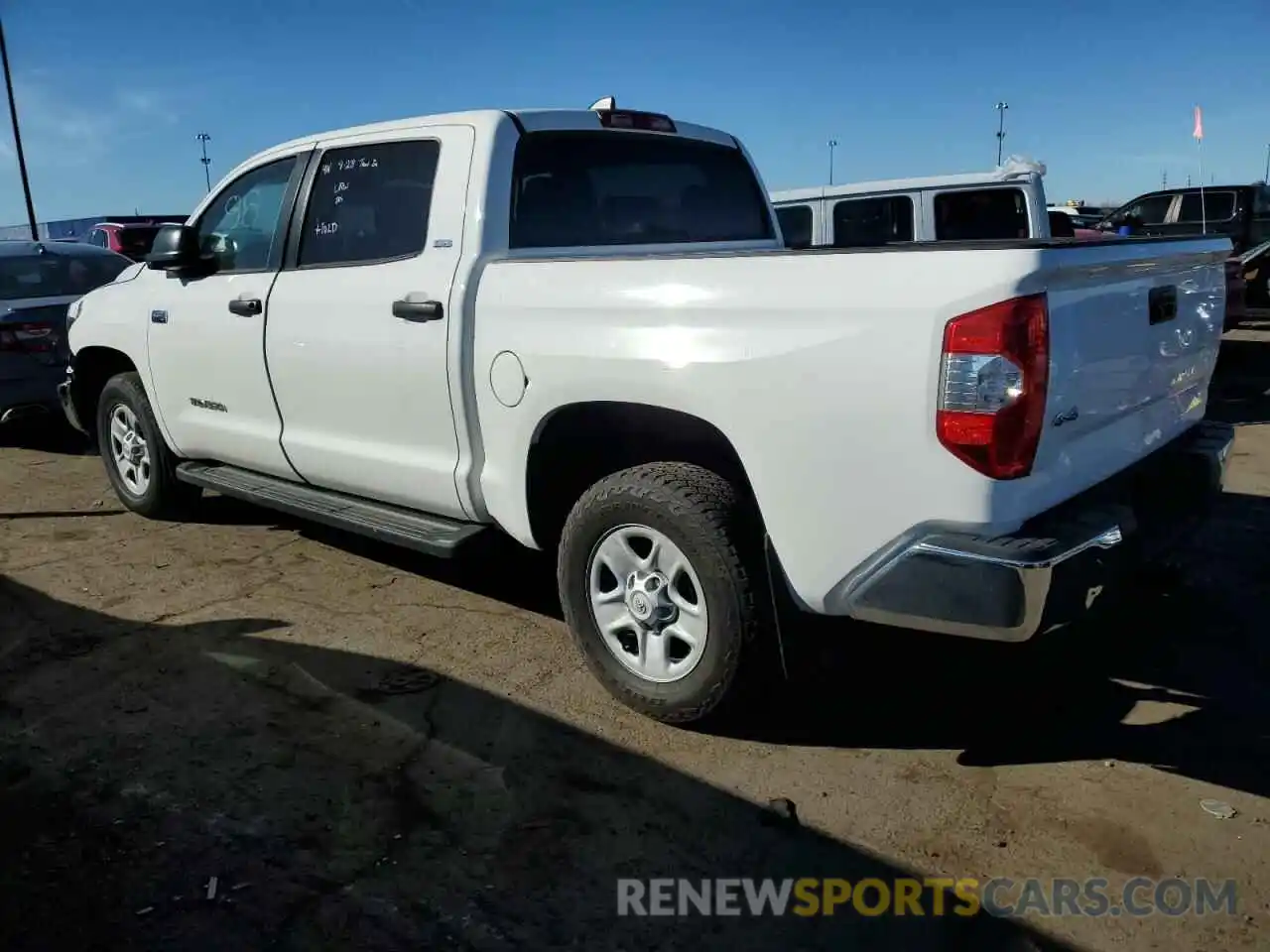 2 Photograph of a damaged car 5TFDY5F10MX020043 TOYOTA TUNDRA 2021