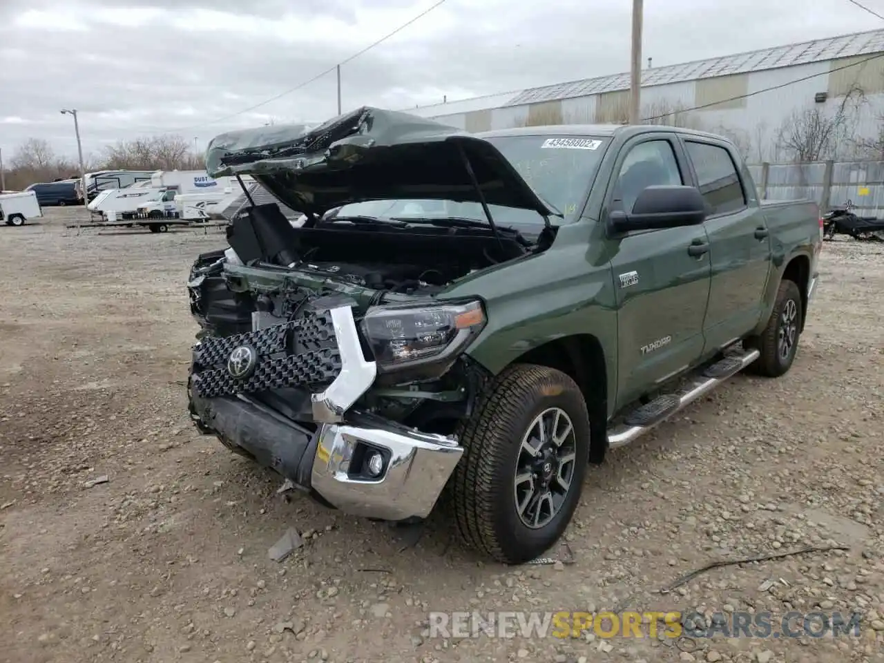 2 Photograph of a damaged car 5TFDY5F10MX041121 TOYOTA TUNDRA 2021