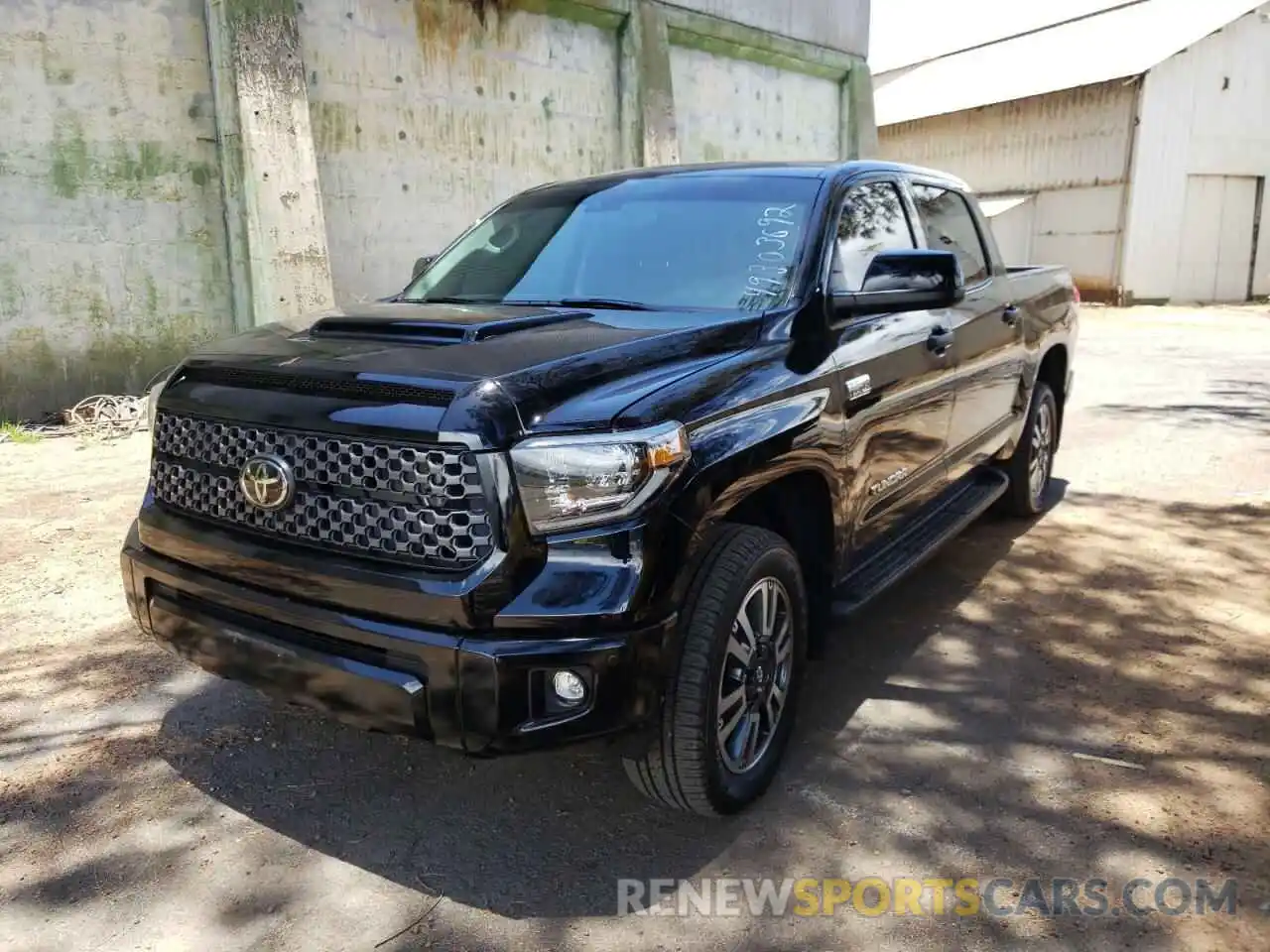 2 Photograph of a damaged car 5TFDY5F10MX042334 TOYOTA TUNDRA 2021